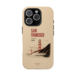 San Francisco Golden Gate Tough Phone Case – 2026 World Cup Retro Travel Design