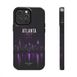 Atlanta Skyline Tough Phone Case — World Cup 2026 Purple Cityscape