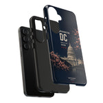Washington DC 2026 World Cup Tough Phone Case — US Capitol Cherry Blossom Protective Cover