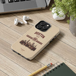 Boston Skyline Tough Phone Case — Vintage Cityscape, 'Boston 2026' Protective Phone Cover