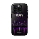 Atlanta Skyline Tough Phone Case — World Cup 2026 Purple Cityscape