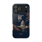 Washington DC 2026 World Cup Tough Phone Case — US Capitol Cherry Blossom Protective Cover