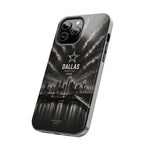 Dallas World Cup 2026 Tough Phone Case – Black City Skyline with Star Logo