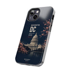 Washington DC 2026 World Cup Tough Phone Case — US Capitol Cherry Blossom Protective Cover
