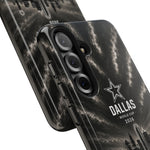 Dallas World Cup 2026 Tough Phone Case – Black City Skyline with Star Logo