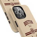 Boston Skyline Tough Phone Case — Vintage Cityscape, 'Boston 2026' Protective Phone Cover