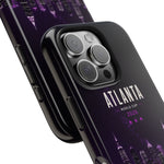 Atlanta Skyline Tough Phone Case — World Cup 2026 Purple Cityscape