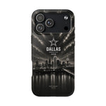 Dallas World Cup 2026 Tough Phone Case – Black City Skyline with Star Logo