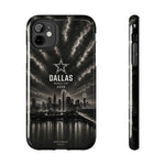 Dallas World Cup 2026 Tough Phone Case – Black City Skyline with Star Logo