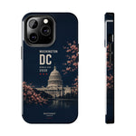 Washington DC 2026 World Cup Tough Phone Case — US Capitol Cherry Blossom Protective Cover