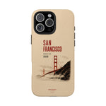 San Francisco Golden Gate Tough Phone Case – 2026 World Cup Retro Travel Design