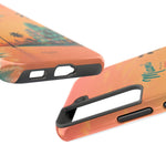Miami Sunset Tough Phone Case — Retro Palm Beach Phone Cover (Includes “Miami 2026” Text)