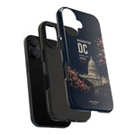 Washington DC 2026 World Cup Tough Phone Case — US Capitol Cherry Blossom Protective Cover