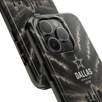 Dallas World Cup 2026 Tough Phone Case – Black City Skyline with Star Logo