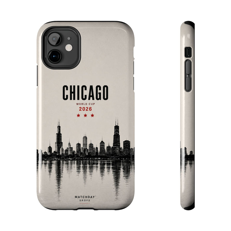 Chicago Skyline Tough Phone Case — 2026 World Cup City Edition
