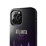 Atlanta Skyline Tough Phone Case — World Cup 2026 Purple Cityscape