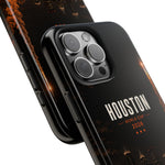 Houston Skyline Tough Phone Case — World Cup 2026 Night Cityscape