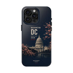Washington DC 2026 World Cup Tough Phone Case — US Capitol Cherry Blossom Protective Cover