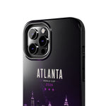 Atlanta Skyline Tough Phone Case — World Cup 2026 Purple Cityscape