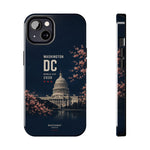 Washington DC 2026 World Cup Tough Phone Case — US Capitol Cherry Blossom Protective Cover