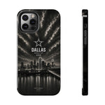 Dallas World Cup 2026 Tough Phone Case – Black City Skyline with Star Logo