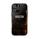 Houston Skyline Tough Phone Case — World Cup 2026 Night Cityscape