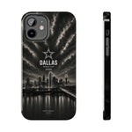 Dallas World Cup 2026 Tough Phone Case – Black City Skyline with Star Logo