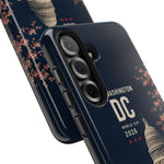 Washington DC 2026 World Cup Tough Phone Case — US Capitol Cherry Blossom Protective Cover