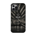 Dallas World Cup 2026 Tough Phone Case – Black City Skyline with Star Logo