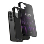 Atlanta Skyline Tough Phone Case — World Cup 2026 Purple Cityscape