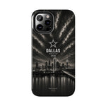 Dallas World Cup 2026 Tough Phone Case – Black City Skyline with Star Logo