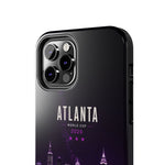 Atlanta Skyline Tough Phone Case — World Cup 2026 Purple Cityscape