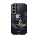 Washington DC 2026 World Cup Tough Phone Case — US Capitol Cherry Blossom Protective Cover