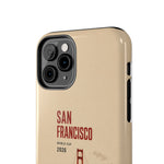 San Francisco Golden Gate Tough Phone Case – 2026 World Cup Retro Travel Design