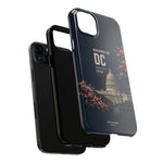 Washington DC 2026 World Cup Tough Phone Case — US Capitol Cherry Blossom Protective Cover
