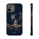 Washington DC 2026 World Cup Tough Phone Case — US Capitol Cherry Blossom Protective Cover