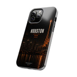 Houston Skyline Tough Phone Case — World Cup 2026 Night Cityscape