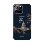 Washington DC 2026 World Cup Tough Phone Case — US Capitol Cherry Blossom Protective Cover