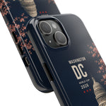 Washington DC 2026 World Cup Tough Phone Case — US Capitol Cherry Blossom Protective Cover
