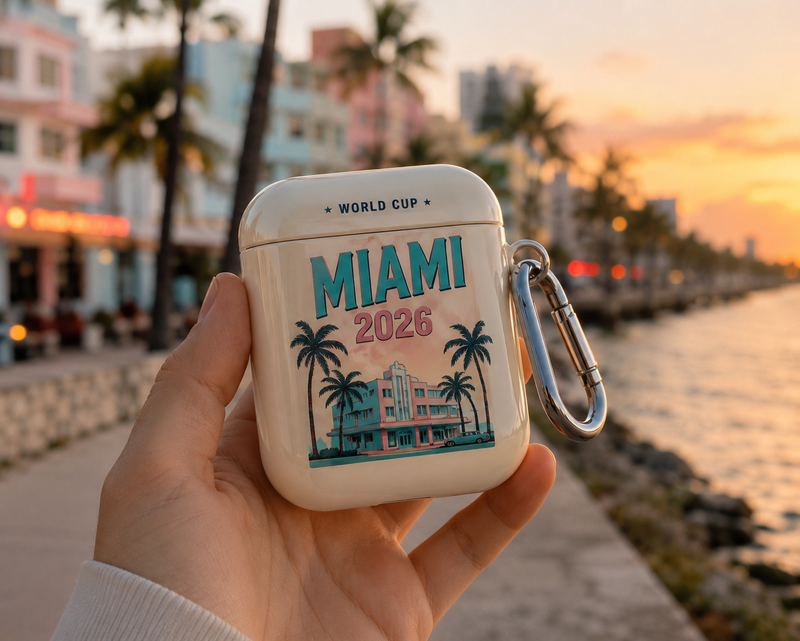 Miami Retro — AirPods Case